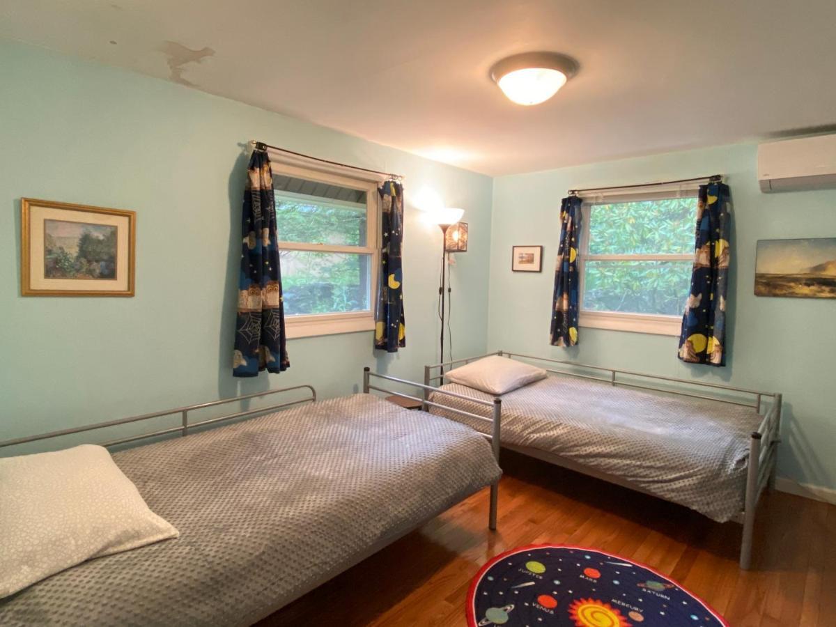 Secluded Chalet On Stream-Mins To Camelback Tannersville Exterior foto